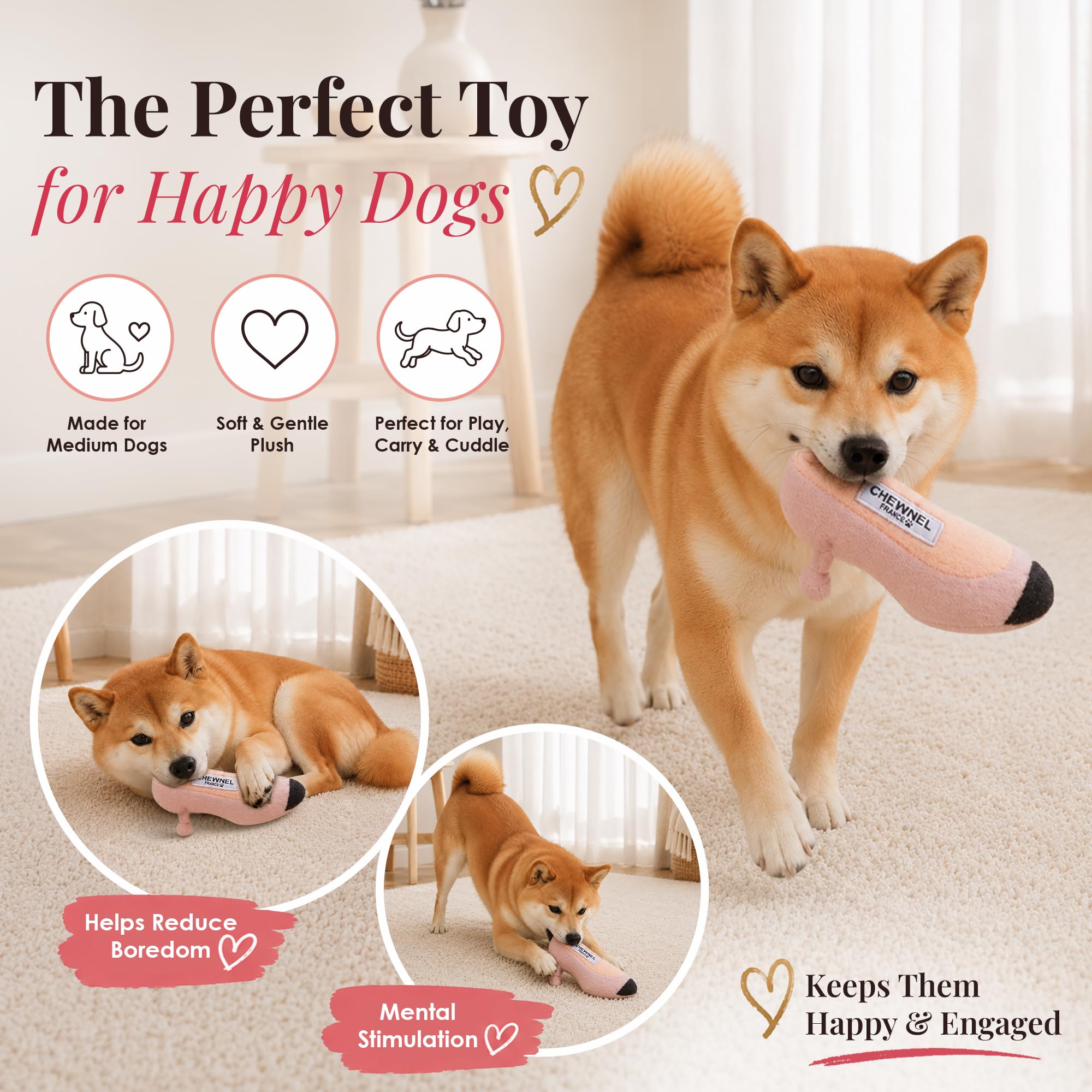 Pet Supplies : Dog Diggin Designs Chewnel “Tie Me in Knots” Shoe