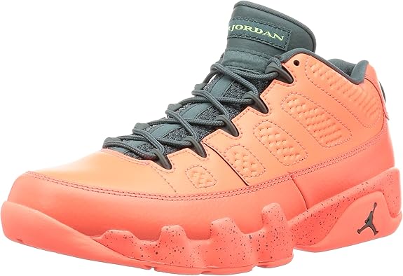 Amazon.com | Nike Mens Air Jordan 9 Retro Low Mango Bright Mango Leather Size 14 | Basketball