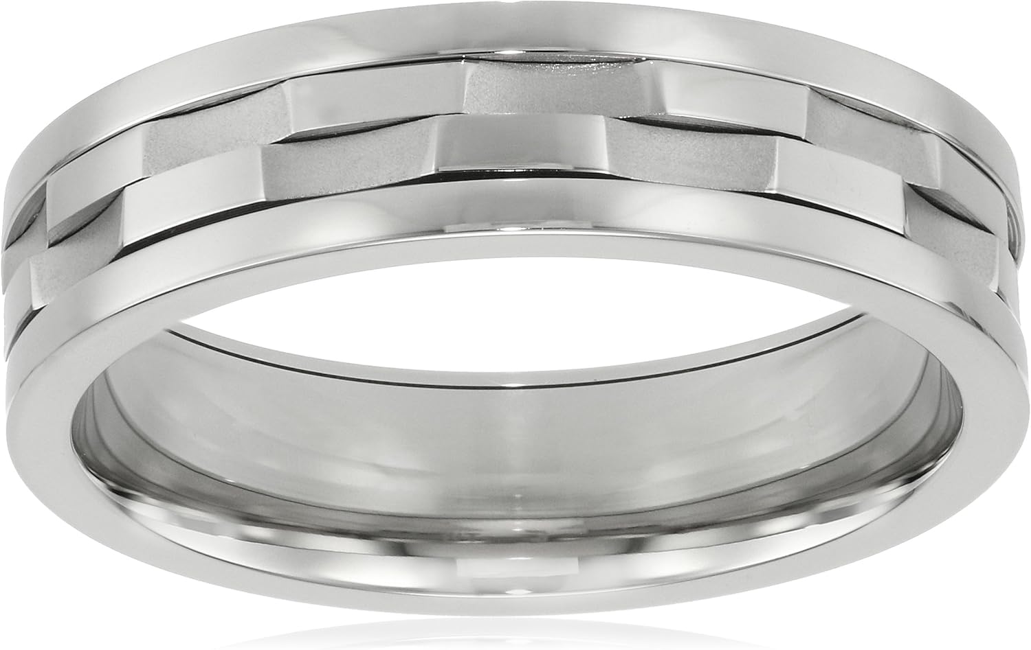 Amazon Collection Men's Stainless Steel Spinner