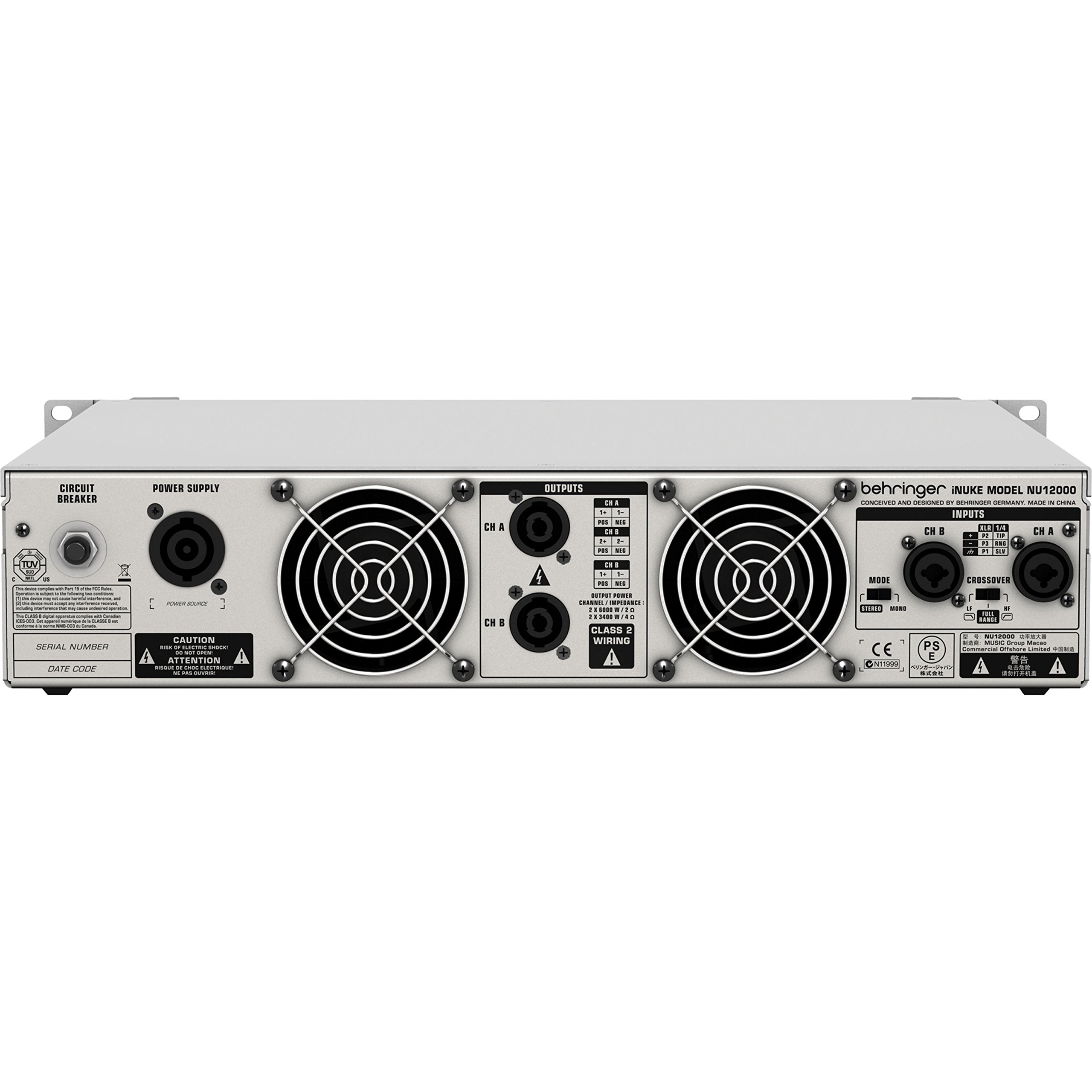 Behringer iNuke NU12000 Amplificateur