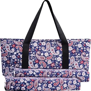 Empty Mahjong Bag for Tiles and Racks ,Blue Soft Case with 2 Wrappers for American Mahjong Tiles Set, Trays & Rack(Mahjong Case Only)