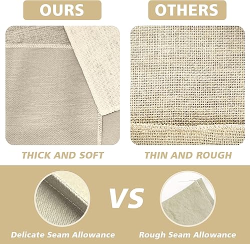 Miniatura 2 de Seliem Juego de 4 manteles individuales de Navidad con texto en inglés «Merry Whatever Stink Stunk Stunk» para mesa de comedor, decoración de cocina