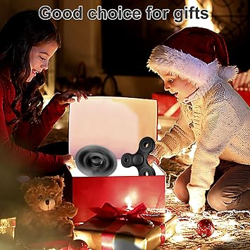Fidget Spinners Toy, Metal Stainless Steel Bearing High Speed 2-5 Min Spins, EDC ADHD Stress Anxiety Relieves Reducer Fidgets Finger Toys, Spinner Toys for Kids and Adults