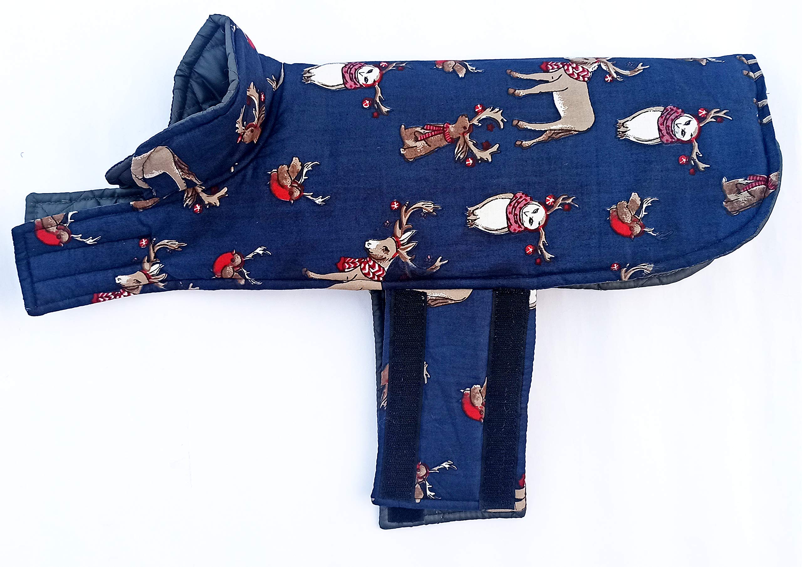 Petsplanet Dog Winter Clothes Reversible Dog Jacket Blue Animal Color Design Warm Dog Coat Windproof Pets Cold Weather Wearing ((XL, 20 Inch)) (B08PKVPZFY) Amazon Price History, Amazon Price Tracker