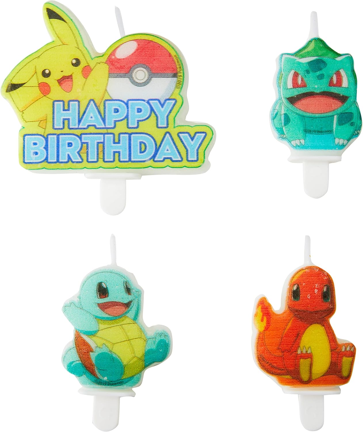 Amscan International 10026059 Pokemon Pokémon Party Tableware Decorations and Accessories, Colour