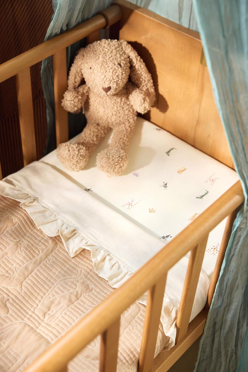 Jungle Jambo Fitted Jersey Sheet 70/75x140/150cm - Jollein