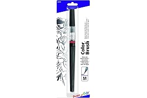 GFLBP101 Black Brush Pen - Fine Tip Markers