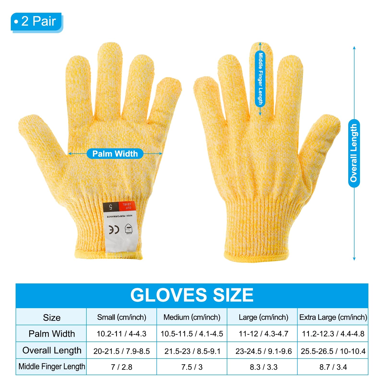 PATIKIL Cut Resistant Gloves - Image 2