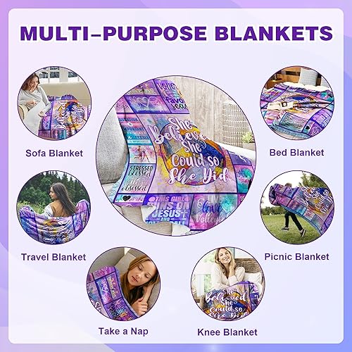 Miniatura 6 de Manta de regalo de voleibol regalos de voleibol para adolescentes regalos de entrenador de voleibol para mujeres los mejores regalos de equipo para