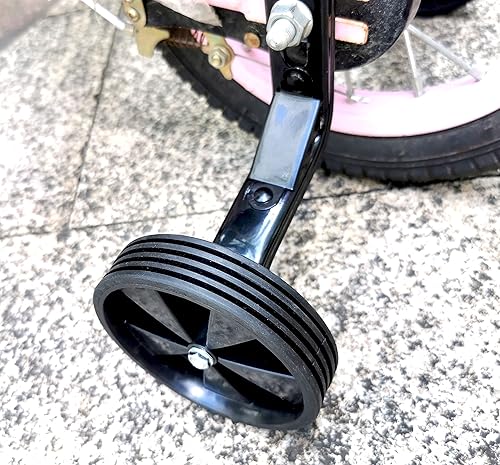 Miniatura 4 de Gugou Bicycle Training Wheel 2PCS Children's Bike Stabilisers Cycling Support Replacement Wheels (Black)