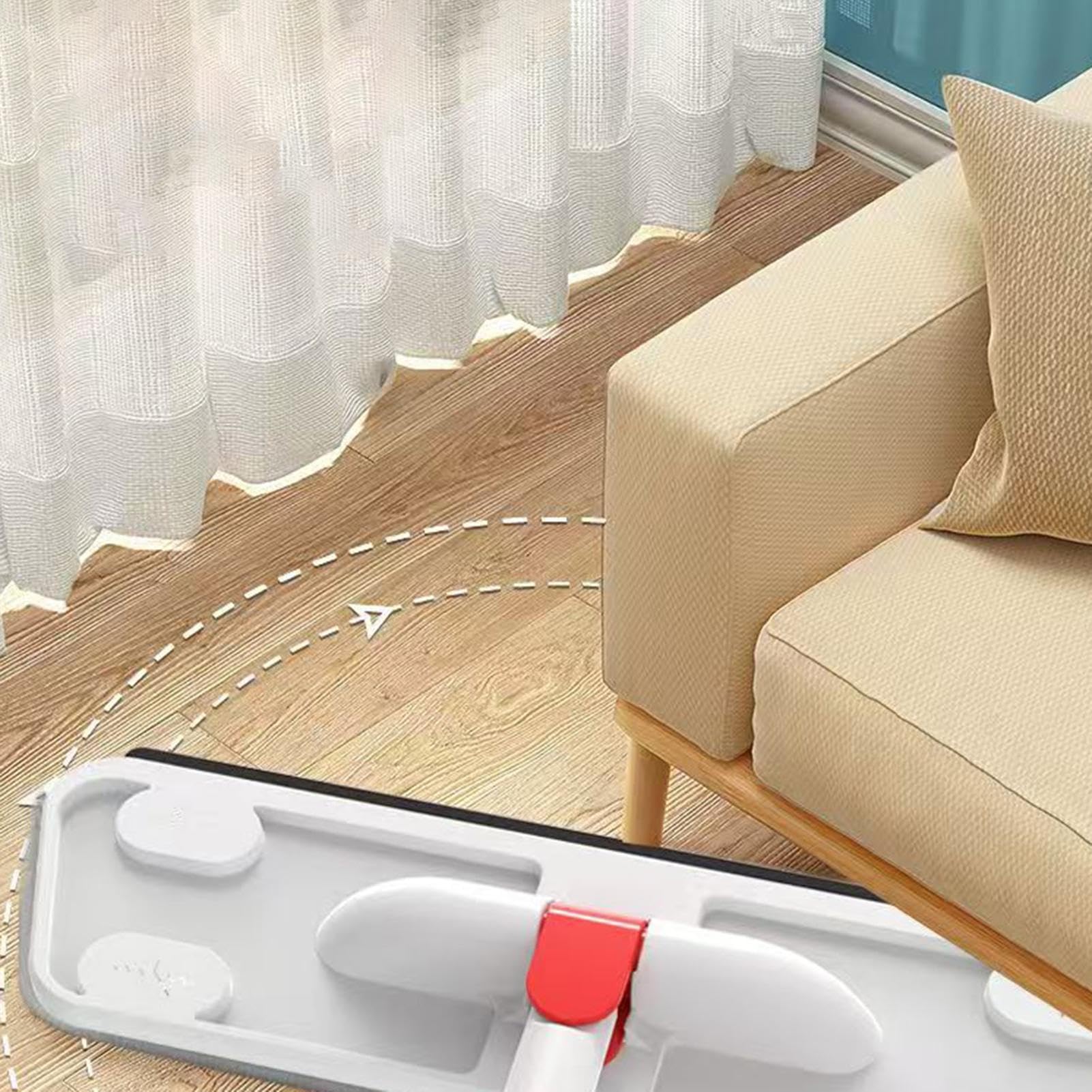 Mopas Spray Mopa con Pulverizador Lavable, De Precisión Y Sin Necesidad De | Limpiador De Suelos Húmedo Seco Para El Baño, Garaje, Salón, Hogar Y Apartamento
