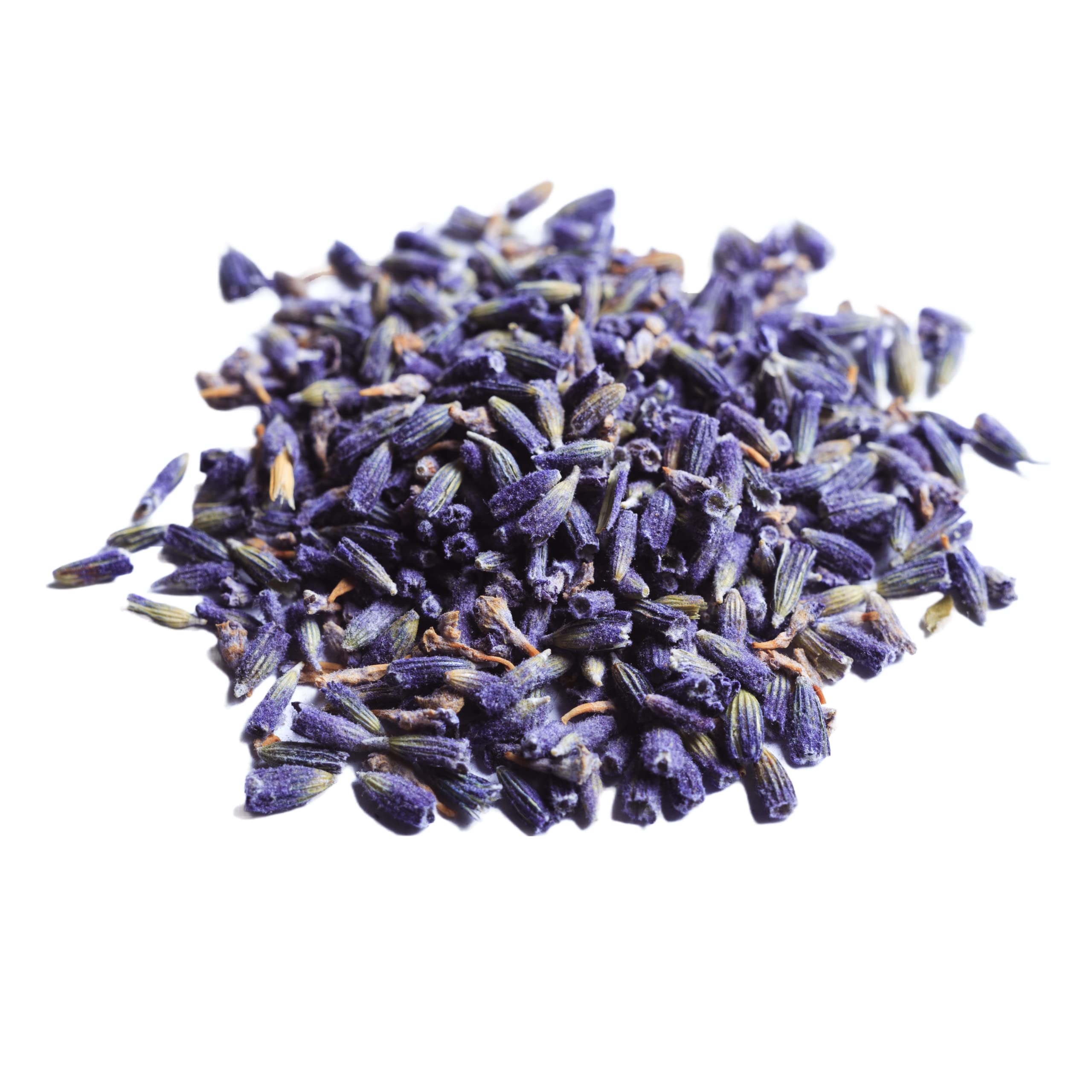 TeabalmyDry Flowers Tea | Loose Leaf Tea | Petal | 100% Natural Fragrant Buds Herbs | Dried Flowers (Lavender, 1 oz (Pack of 1))