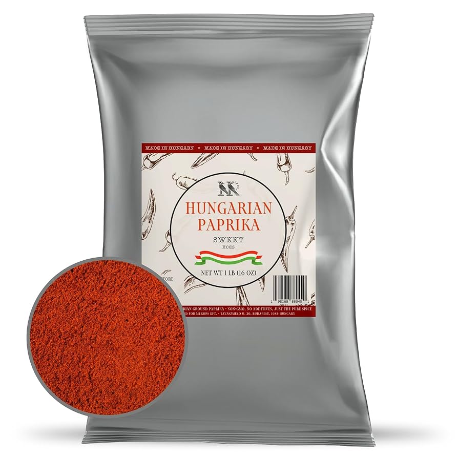 Paprika Dolce Menol Spices Authentic Hungarian Sweet Paprika Powder Variety