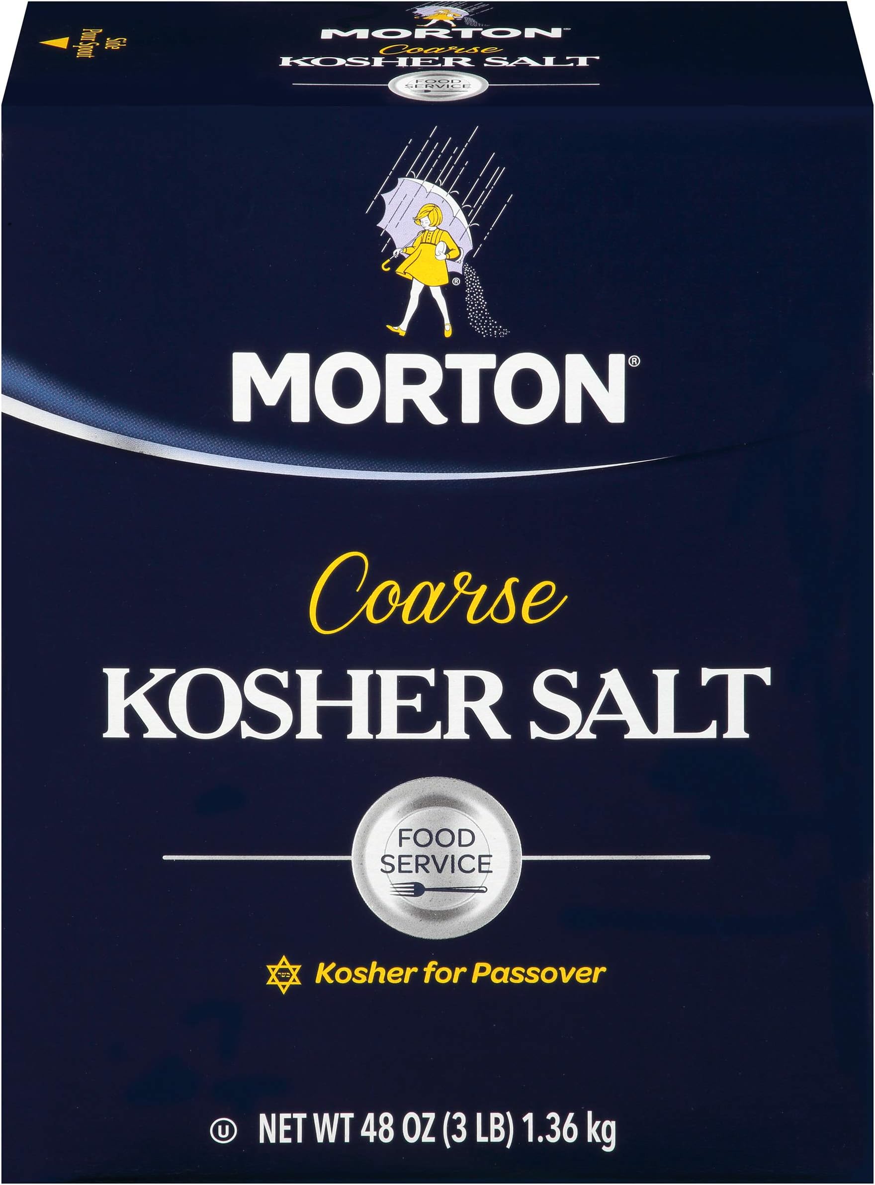Coarse Kosher Salt 1.36kg