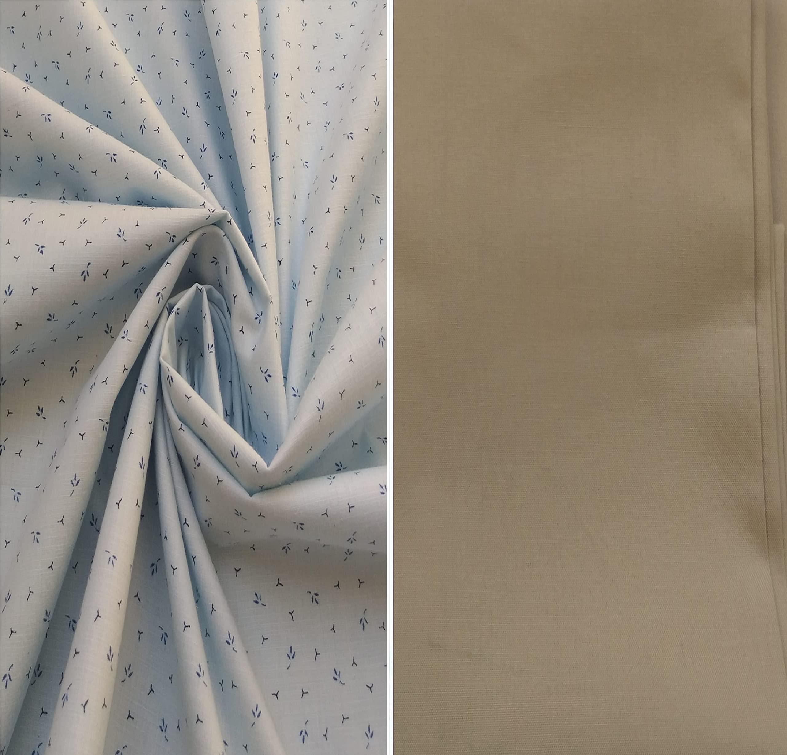 Pri & Su CottLinns Combo of Cotton Floral Shirt 500044 & Trouser 90051-image-27