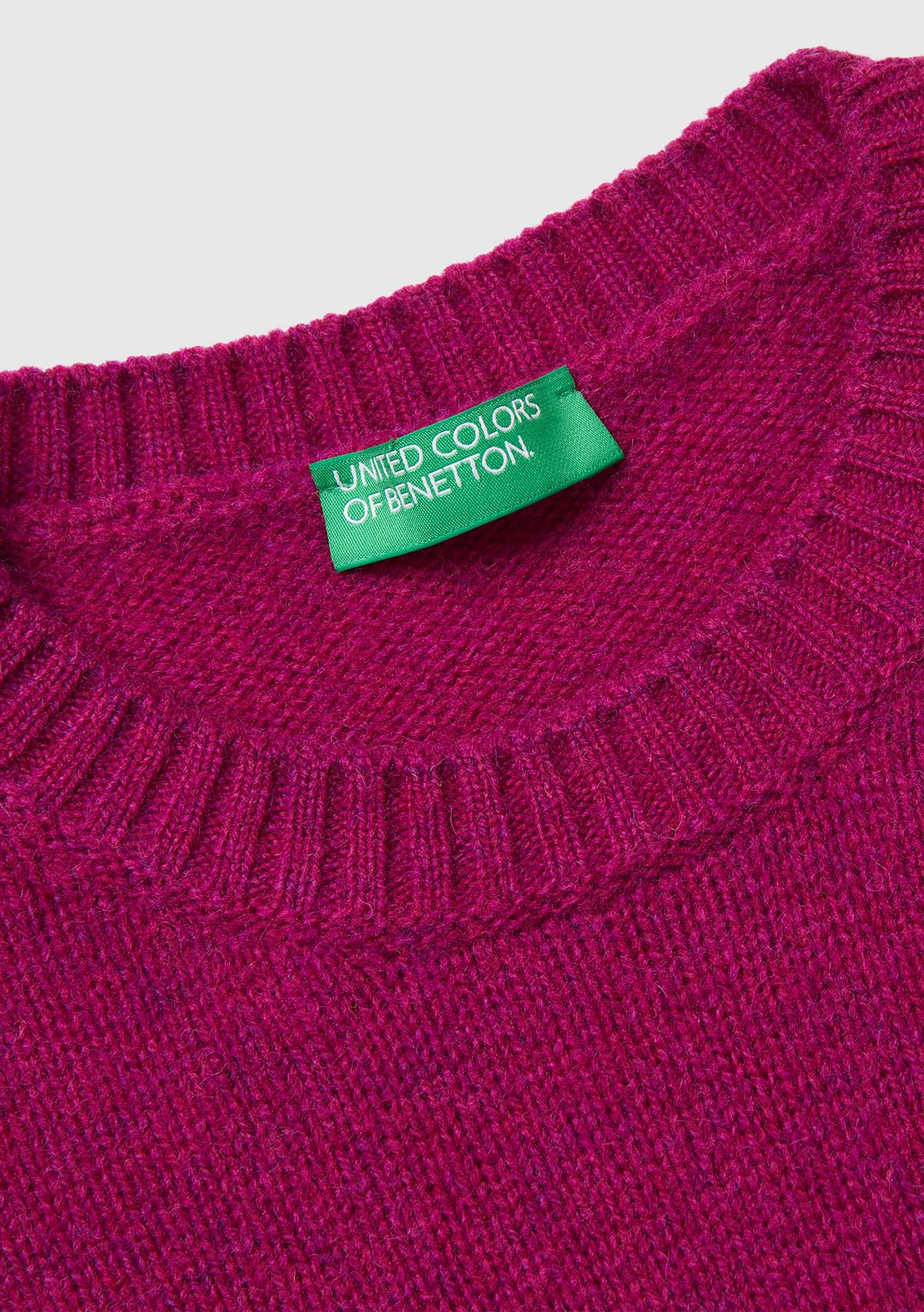 United Colors of Benetton Maglia G/C M/L 103me1n23 Suéter Mujer (Pack de 1)