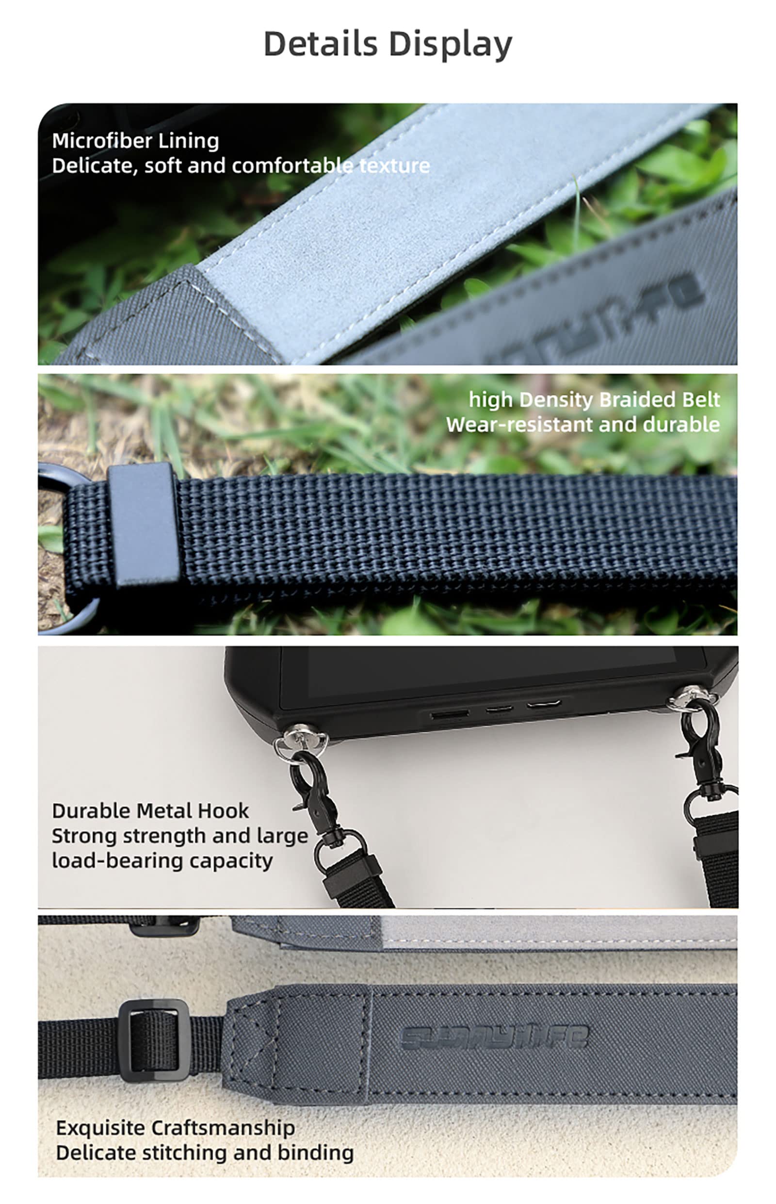 Schlüsselband Für DJI Mini 3 Pro Fernbedienung - Verstellbarer Halsgurt