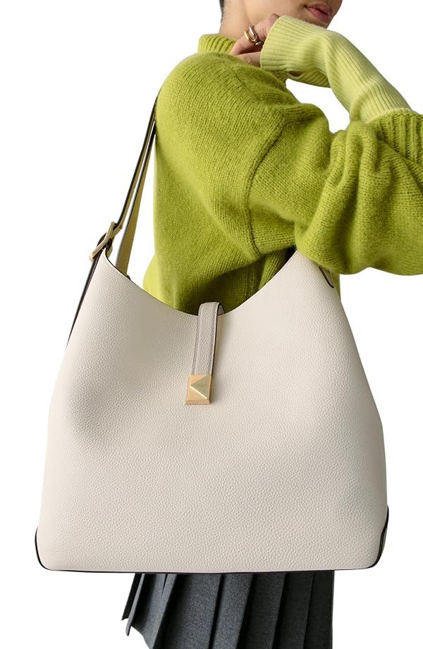 kate spade new york Deco Pebbled Leather Large Shoulder Bag by kate spade new york - Image 2