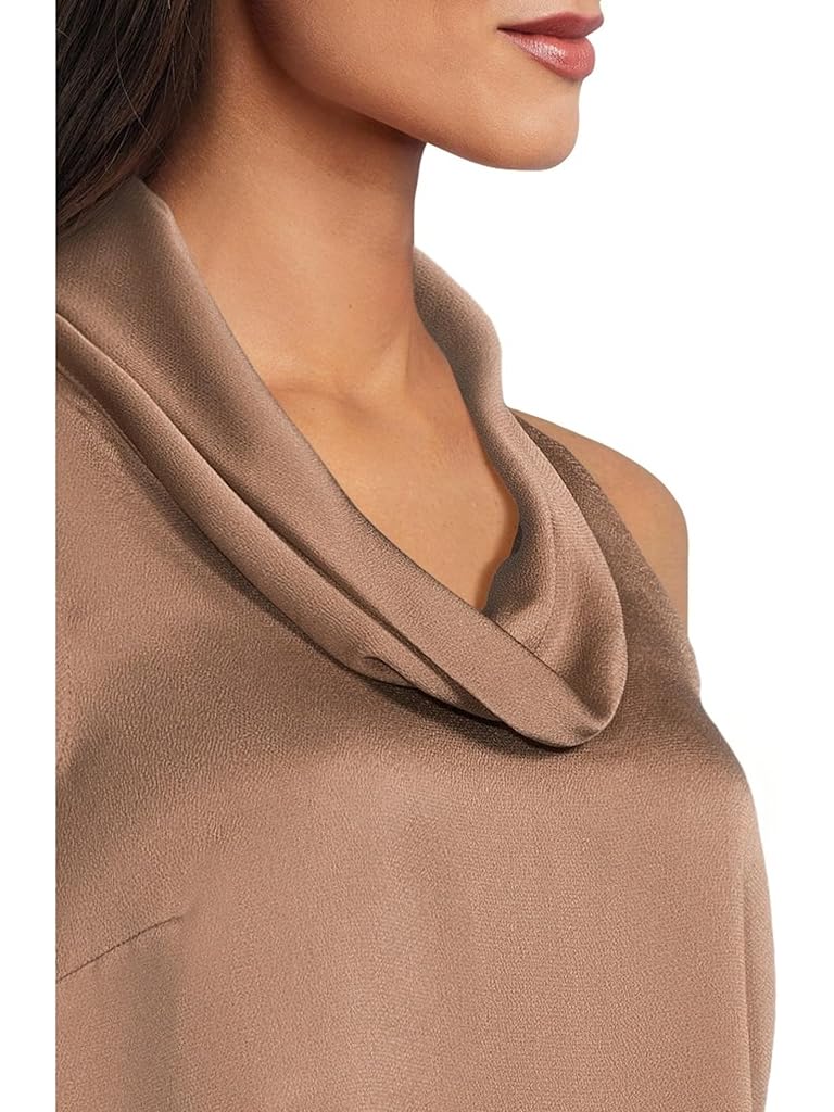 Gray Vince Camuto Sleeveless Cowl Neck Top