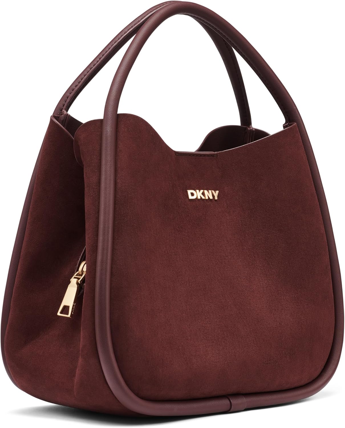 DKNY Women's Capri Medium Hobo Bag, Aged Wine, One Size
