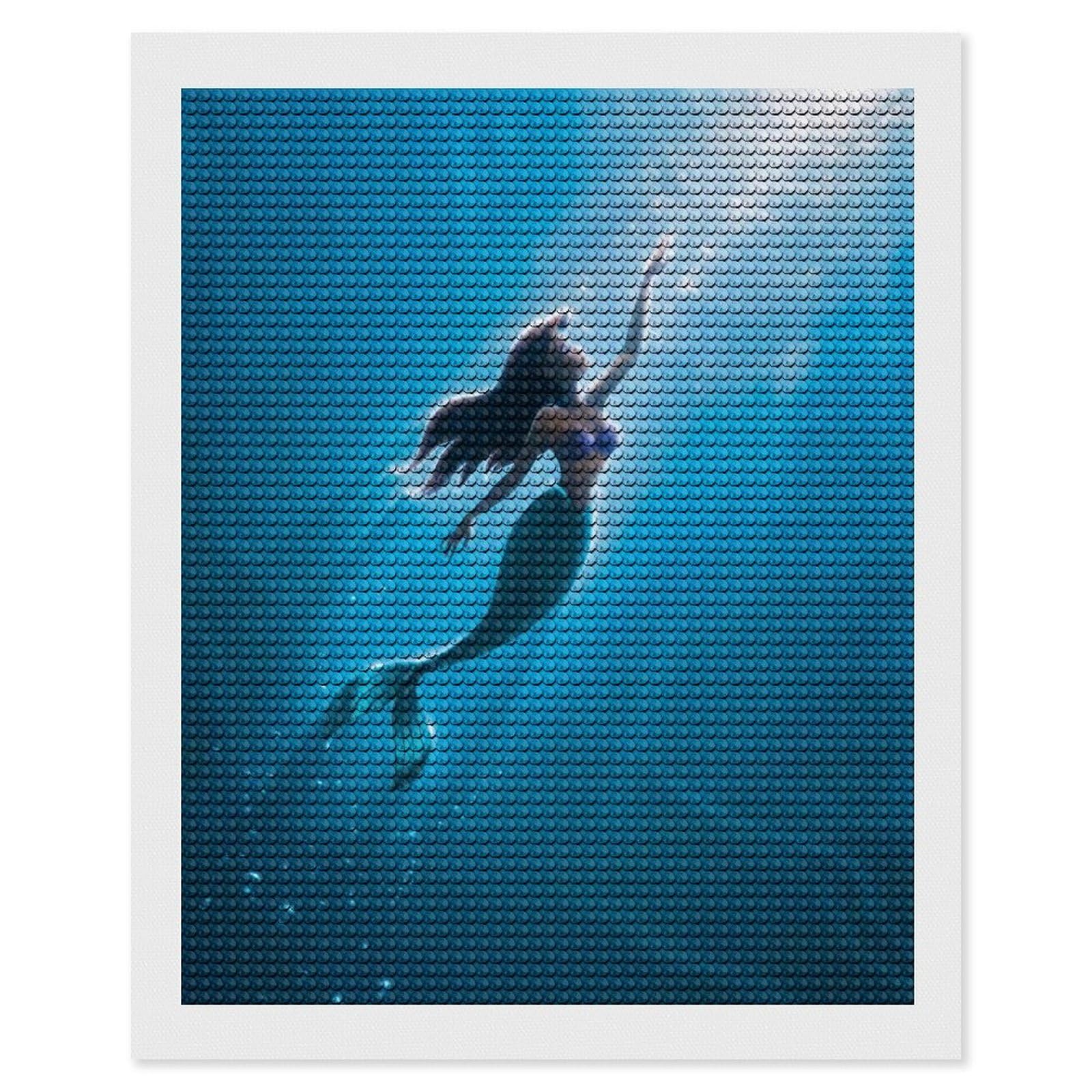 Amazon | ダイヤモンドアート アリエル ダイヤモンド絵画 5D