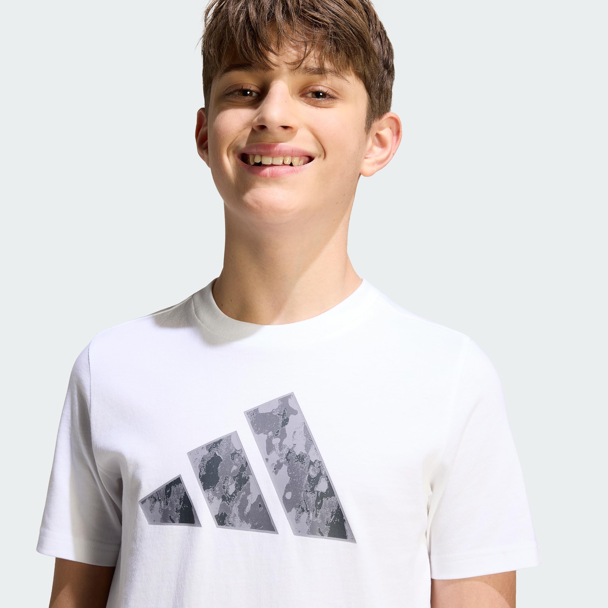 adidas Camo Graphic Junior Manga Corta Unisex niños (Pack de 1)