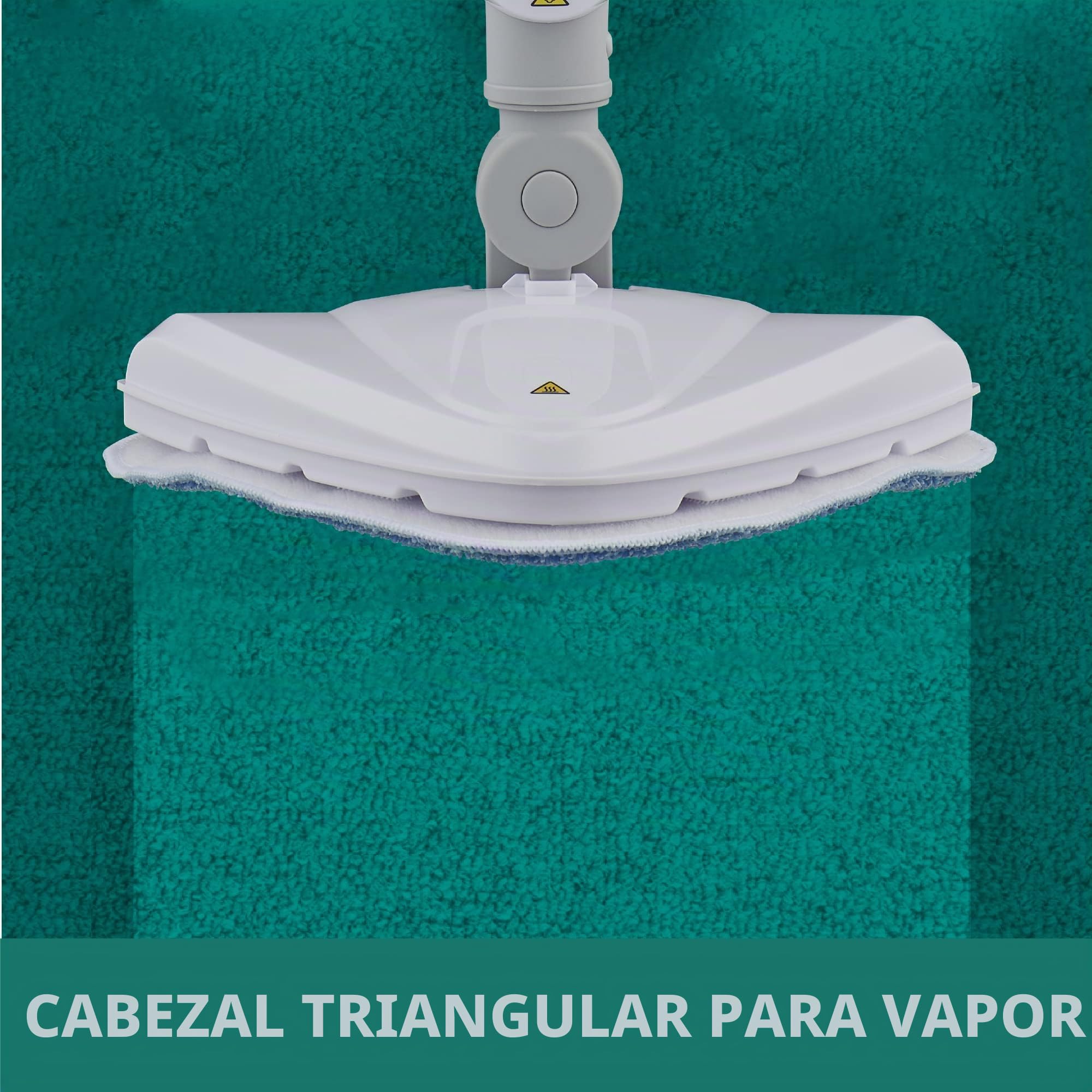 VYTRONIX USM13 10 en 1 Mop limpiador de vapor vertical multifunción | Elimina el 99,9% de las bacterias | Vaporizador para limpiar suelos duros, alfombras, baño, cocina, ventanas, prendas de vestir y