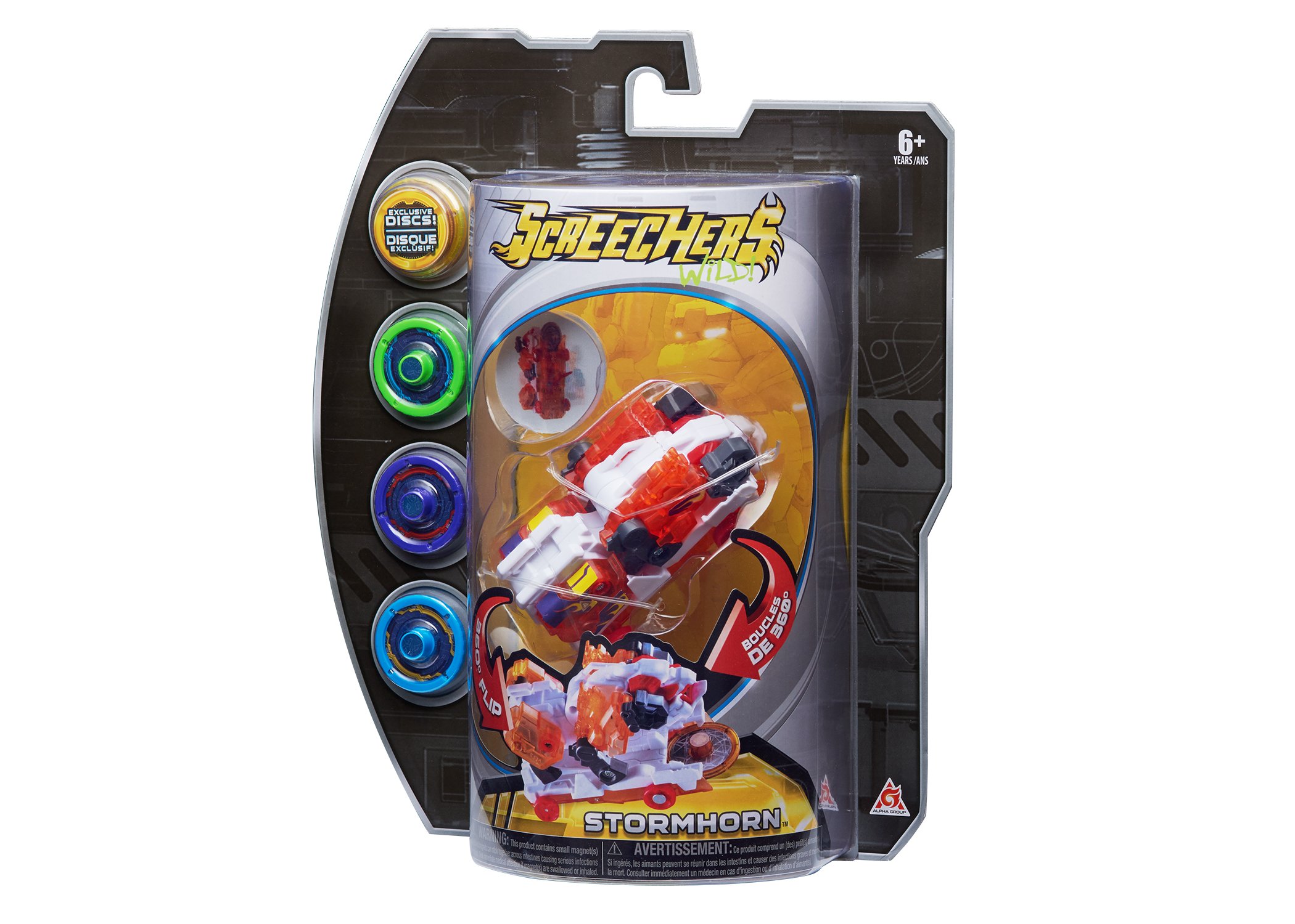 Screechers Wild US683141 Level 3 - Storm Horn Flipping Morphing