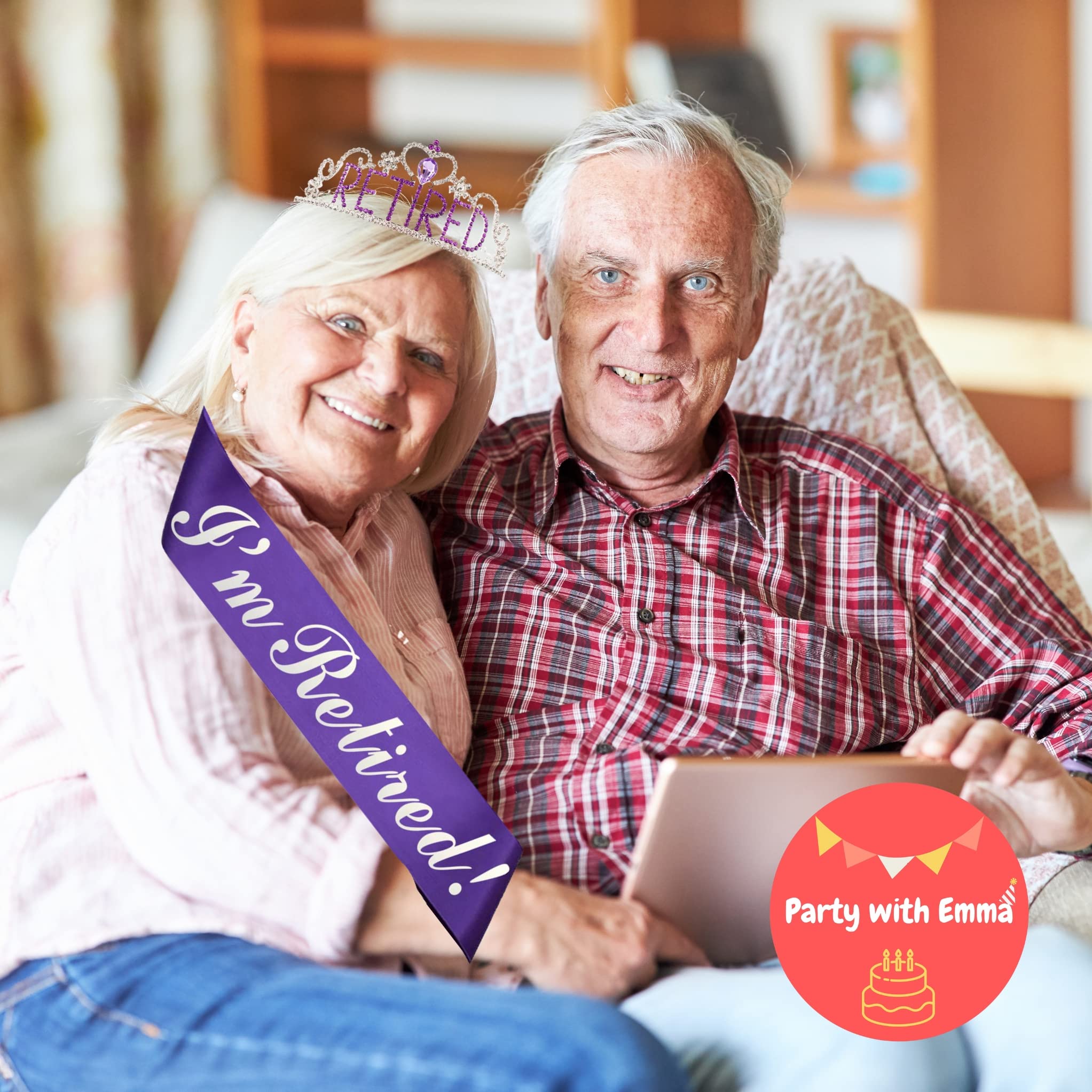 Retirement Party Accessories Oruola Retirement Tiara & Sash  display picture 1