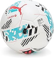 Vista 2 de Puma Balón de fútbol unisex Orbita LaLiga (calidad FIFA), color blanco-multicolor AH25, 5
