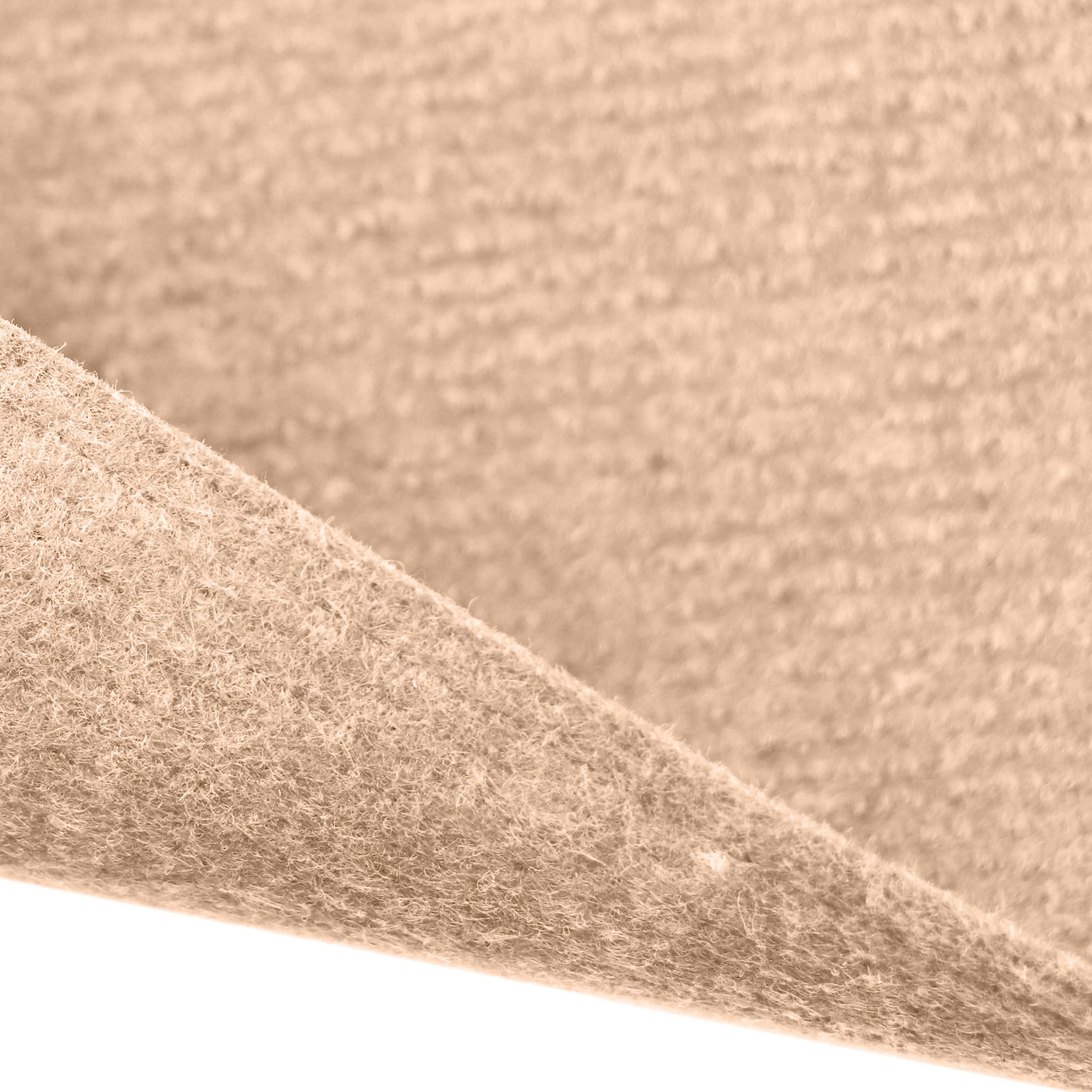 Primaflor Messeteppich Rips Malta | Beige | 200x1600 cm | BFL-S1 | gerippter Eventteppich | Rips Nadelfilz für Messe, Hochzeit & Event | 2,5 mm | leicht zuschneidbar