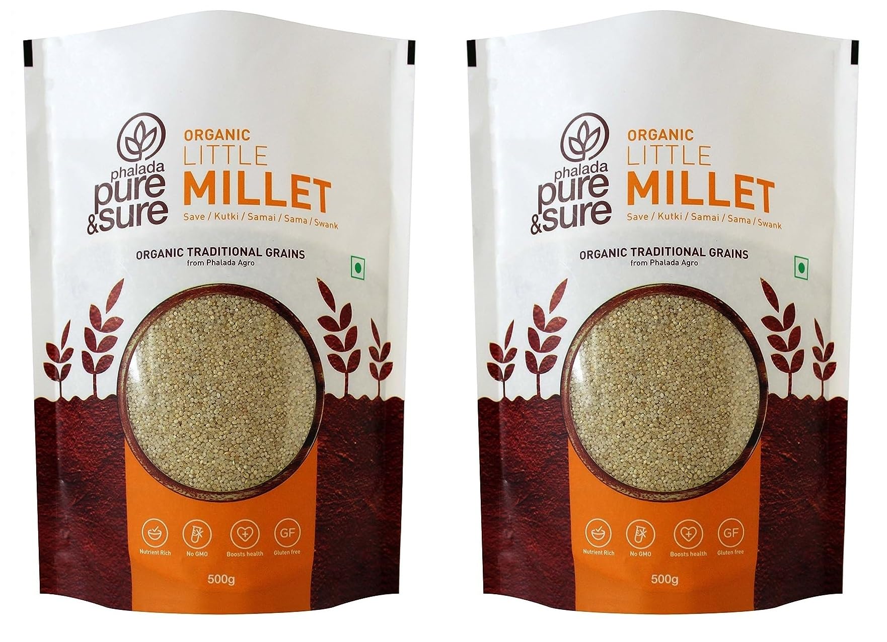 Pure & Sure Organic Little Millet 500Gms x Pack of 2 (B0CJJVN85C) Amazon Price History, Amazon Price Tracker