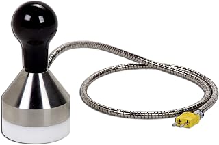 Cooper-Atkins 50014-K Weighted Griddle Surface Thermocouple Probe, Type K, -40 to 500 Degrees F Temperature Range