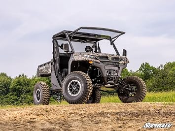 SuperATV CFMOTO UForce 1000 MaxDrive Power Flip Windshield