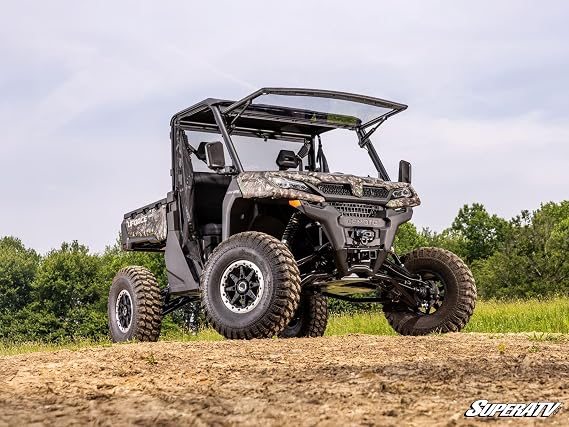 SuperATV CFMOTO UForce 1000 MaxDrive Power Flip Windshield