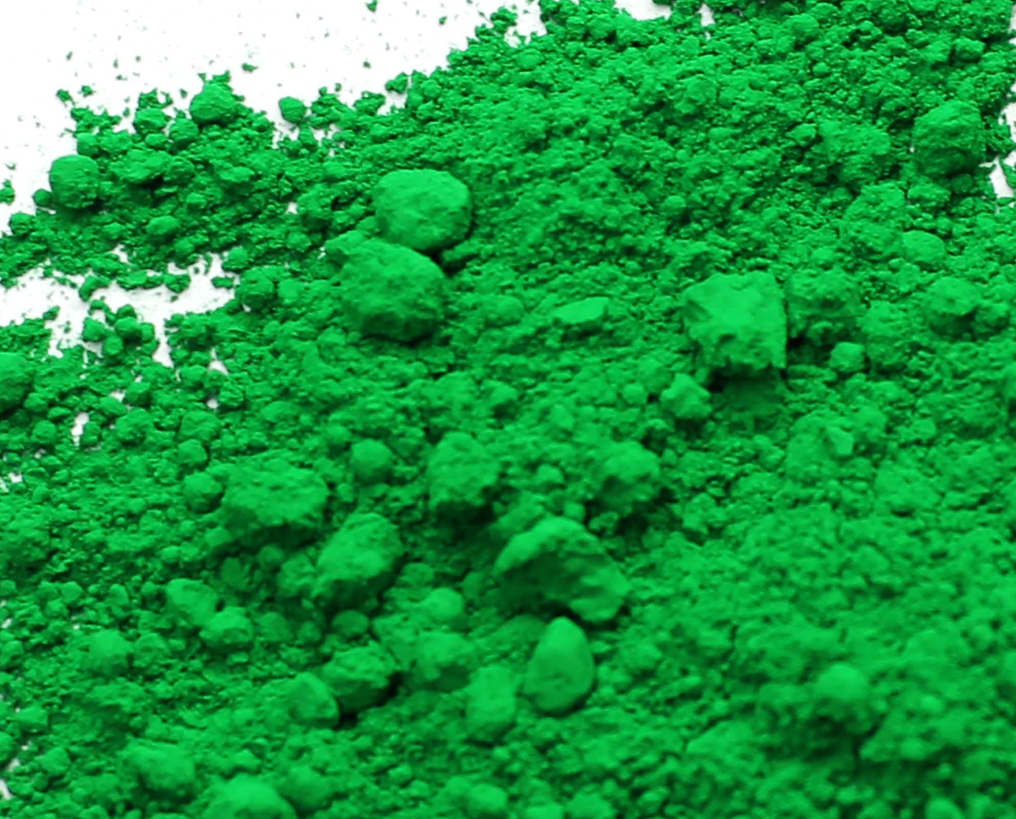 Rock N Soil Matte Grass Green Oxide Pigment Powder - 142g/5oz - Concrete Pigment, Cement Color Pigment, Resin Epoxy Dye, Colorant for Gypsum, Plaster, Putty, Grout, Lime, Paints