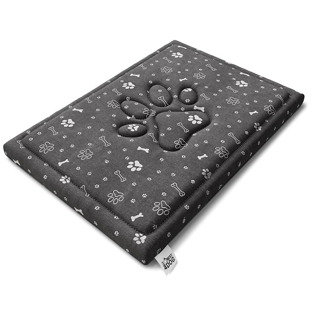 Foto 2 de 8 de FDM Fifi Cama para perros pequeños, 70 x 60 cm, impermeable, antideslizante, cojín para perros