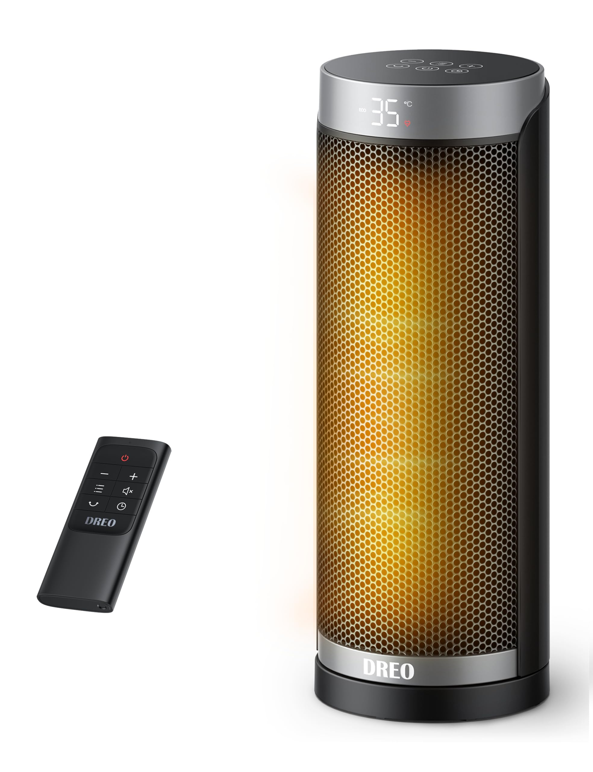 DREO Space Heater for Indoor Use, 16 inch Portable Electric Heater