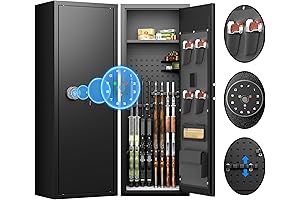 INTERGREAT Fingerprint 10-12 Rifle Gun Safe