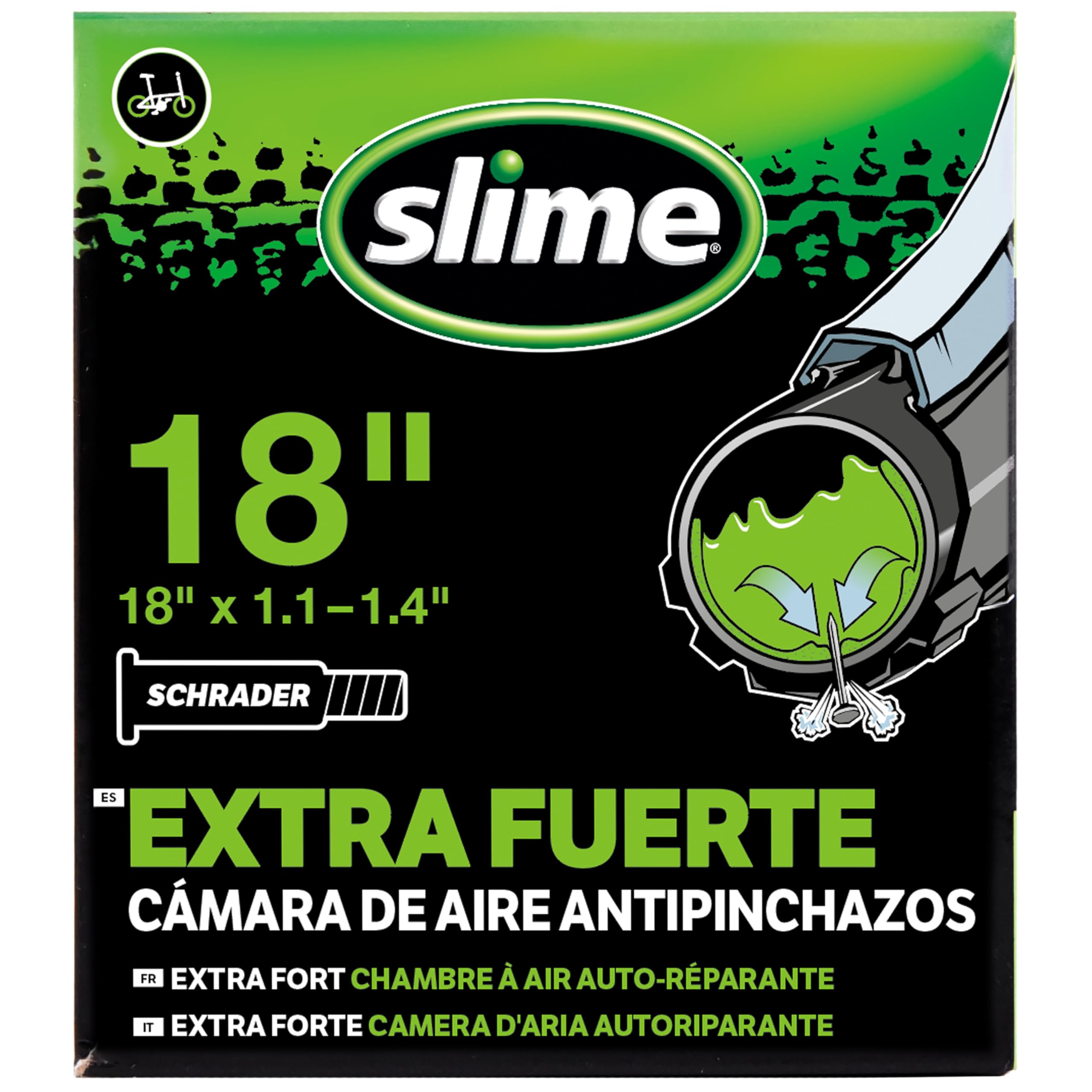 Slime 30061 Cámara Interior de Bicicleta con Sellante de Pinchazos Slime, Sellado Autónomo, Prevenir y Reparar — view 10