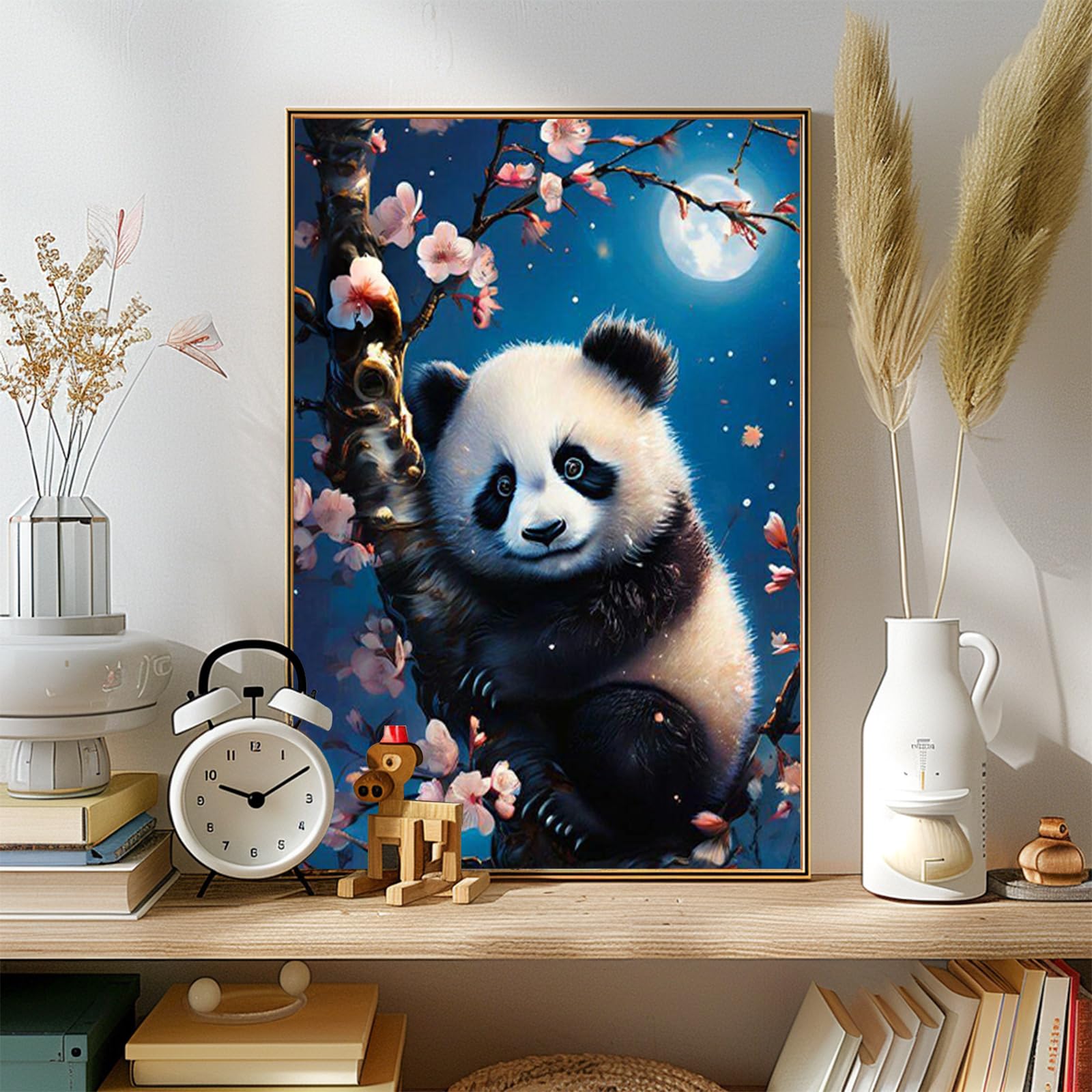 5D DIY Diamond Painting Kits voor Volwassenen, Panda Dier