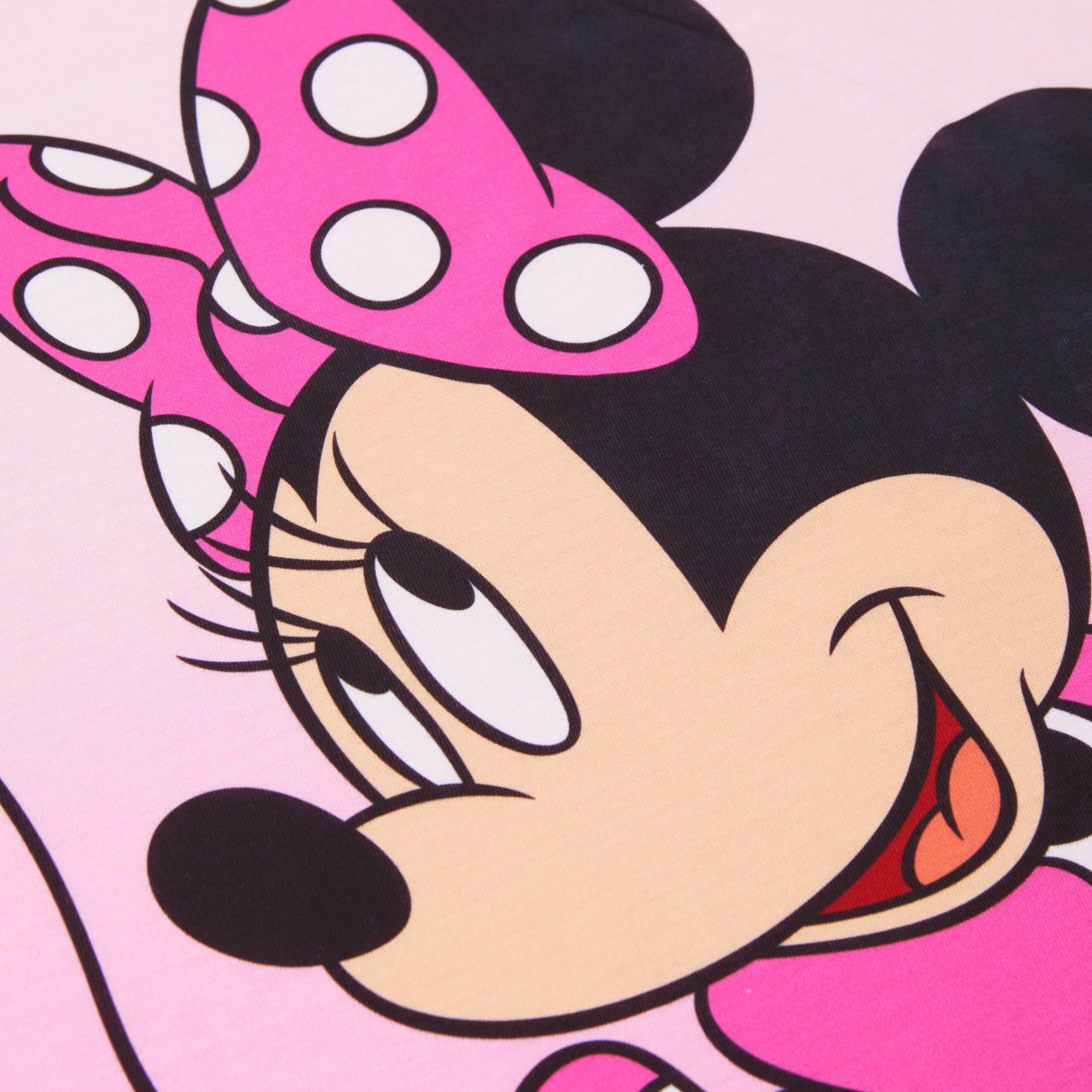 Minnie Mouse Girls Pink Nightie/Nightdress