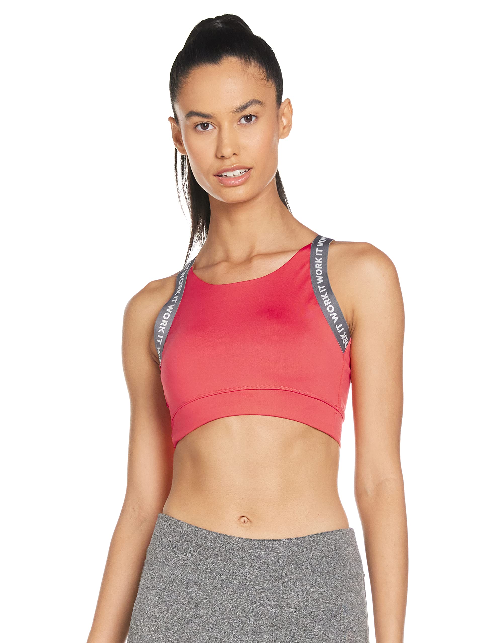 Amazon Brand - SymactiveWomen's Full Cup Sports Bra
