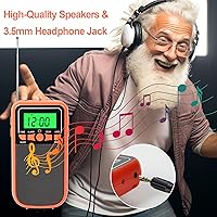 Vista 6 de Radio portátil (naranja)