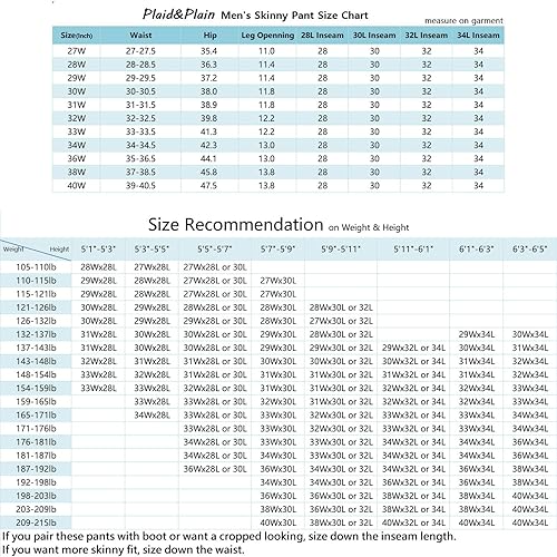 Miniatura 5 de Plaid&Plain - Pantalones de color caqui elásticos y ajustados para hombre