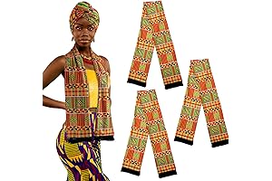 African Kente Scarf: A Vibrant Celebration of Culture
