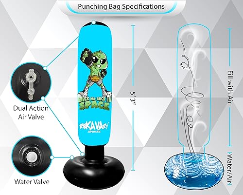 Miniatura 2 de Kit combinado de saco de boxeo Alien