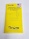 Trigonometry Tables and Handy References for Engineers