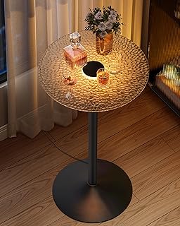 VASAGLE LED Round Bar Table ULBT018B01 Price In India
