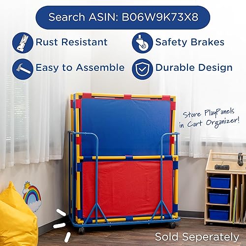 Miniatura 8 de Childrens Factory Panel de reproducción de pantalla grande divisor de habitación de niños divisiones de aula pantalla para guardería o preescolar